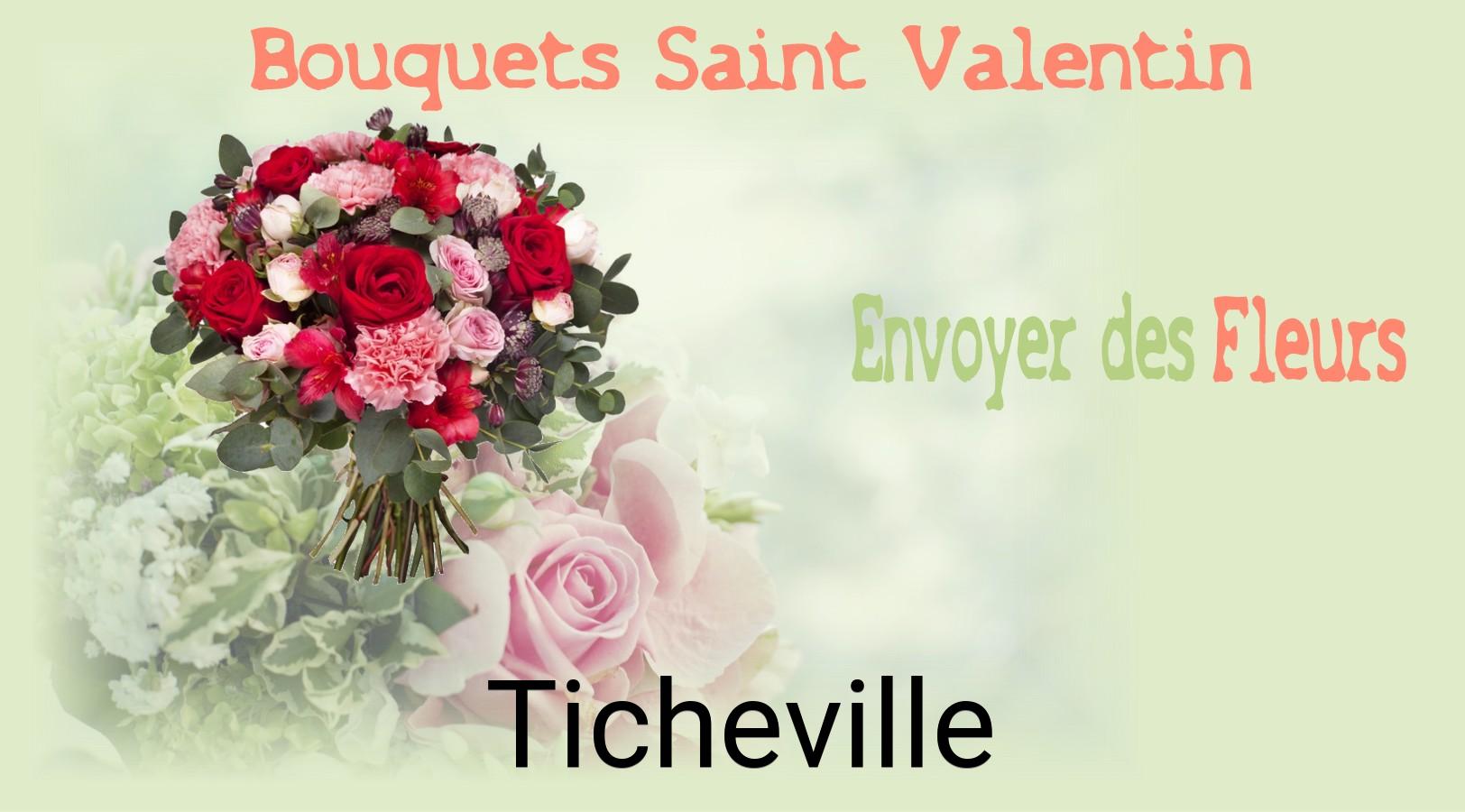 Roses de Saint-Valentin livrées à Ticheville